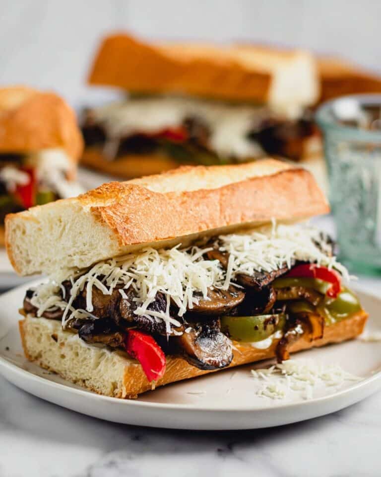Portobello Cheesesteak Recipe