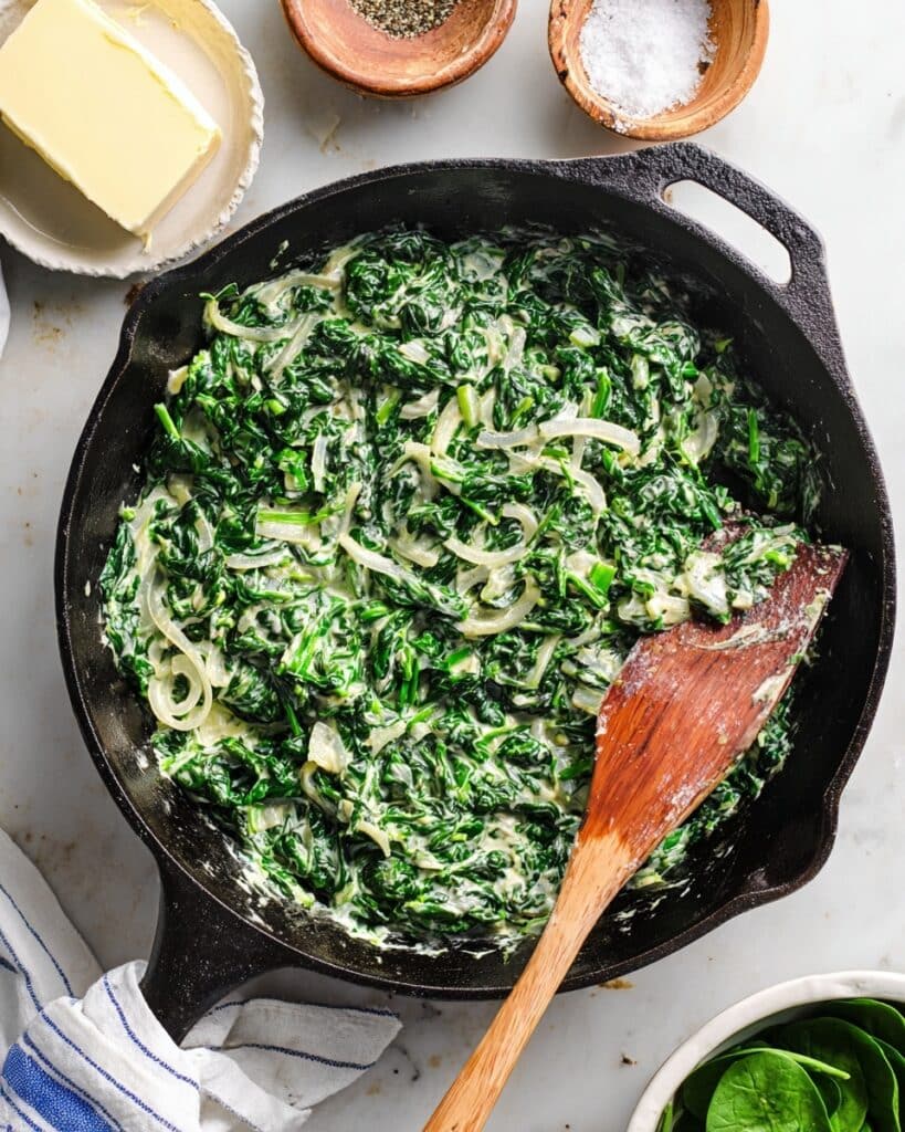 Creamed Spinach Recipe