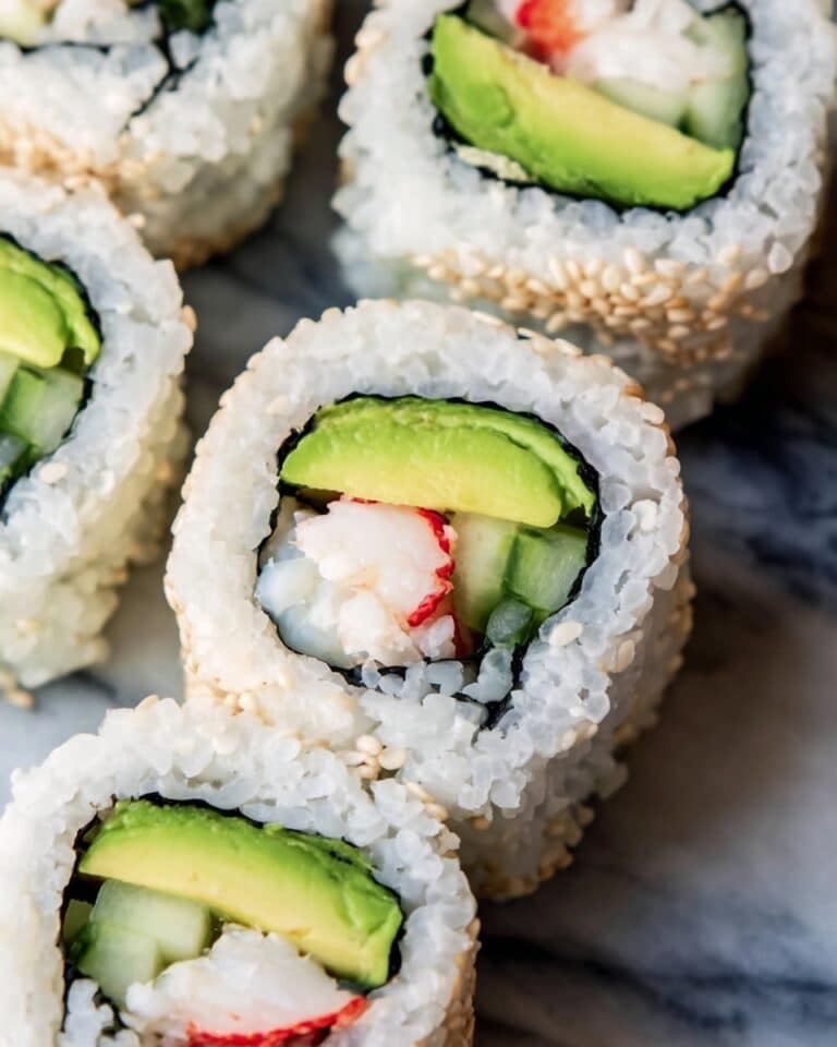 California Roll Sushi Recipe