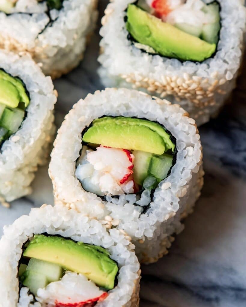 California Roll Sushi Recipe
