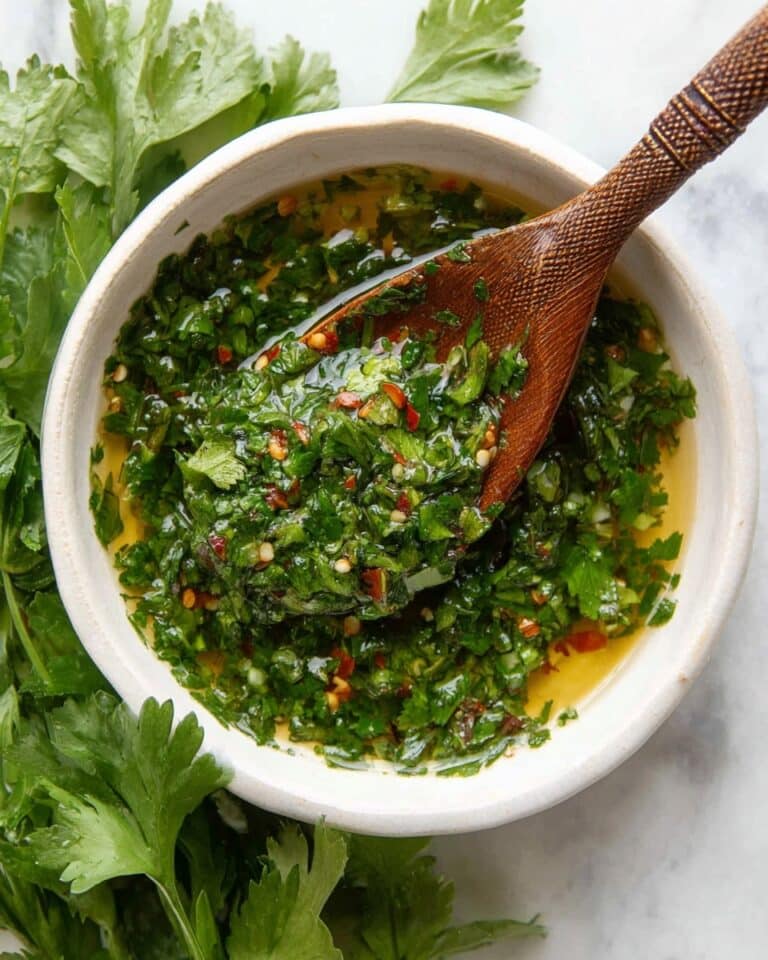 Cilantro Chimichurri Bright Quick Flavorful Herb Sauce