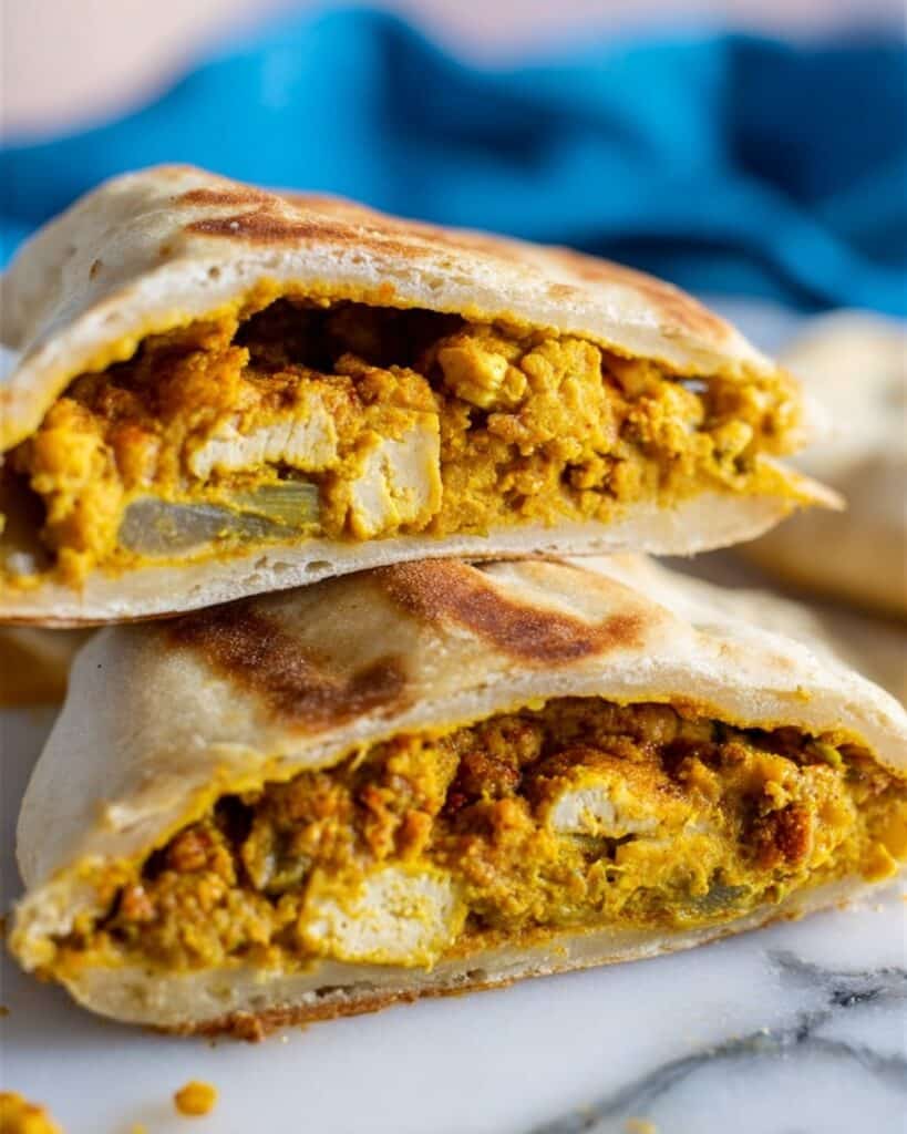 Tofu Hash Breakfast Pockets Recipe