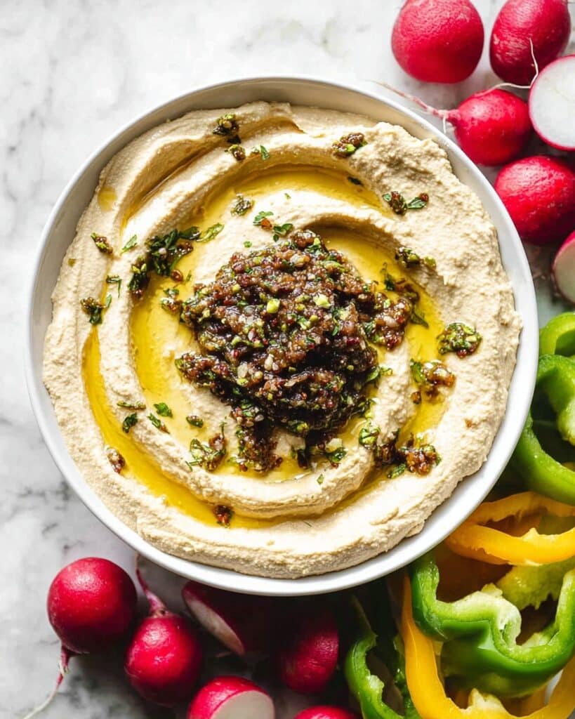 Easy Keto Cauliflower Hummus with a Lemon Twist Recipe