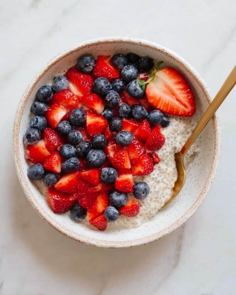 Vegan Overnight Oats for a Healthy Heart, Skin, and Brain Recipe