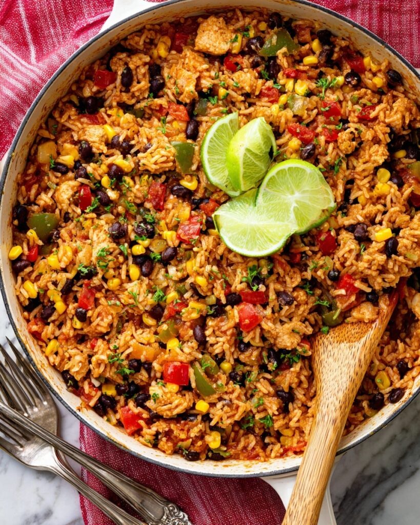 Southwest Chicken and Rice Skillet Recipe