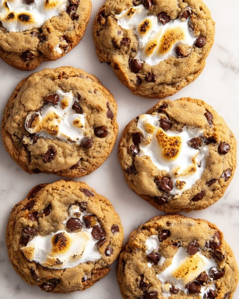 Chocolate Chip S’Mores Cookies Recipe