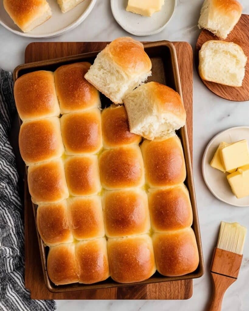 Easy Homemade Yeast Rolls Recipe