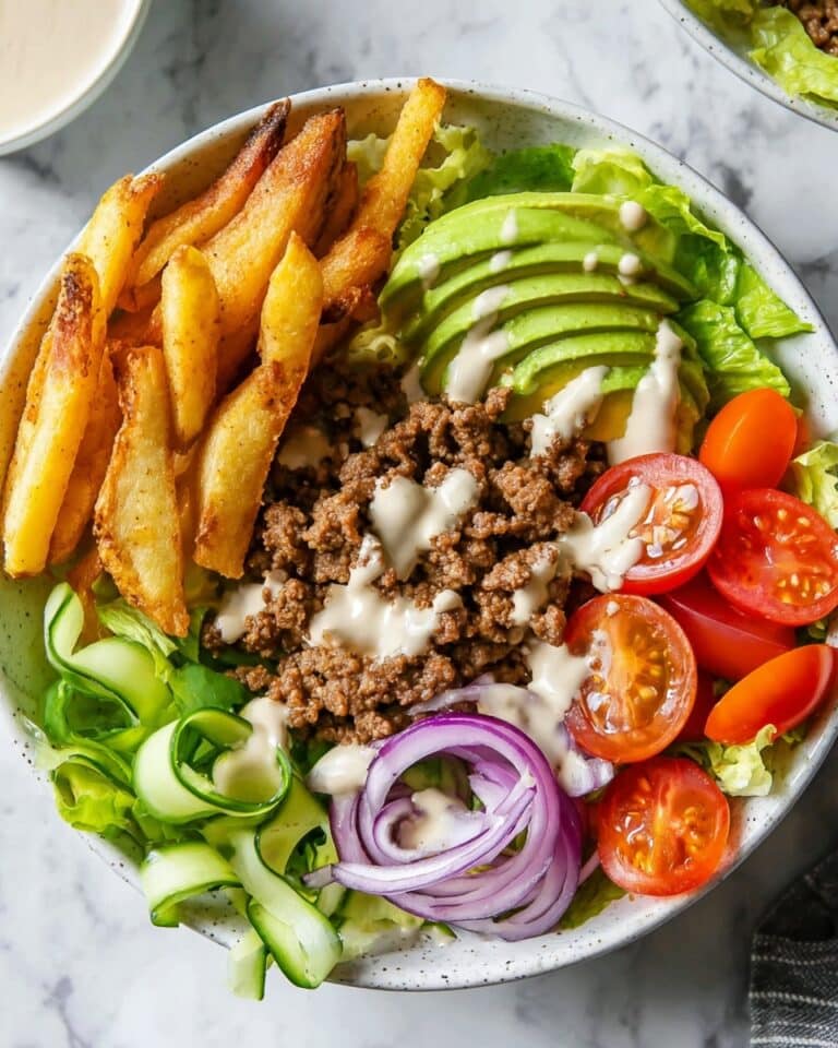 Burger Bowl Recipe