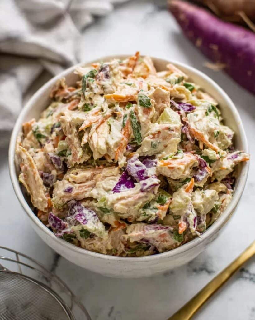 Veggie-Loaded Spring Chicken Salad Recipe