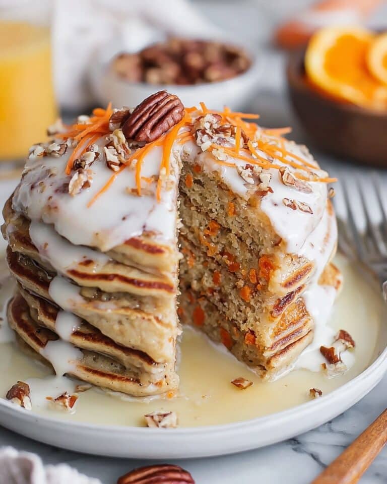 Carrot Cake Pancake Recipe