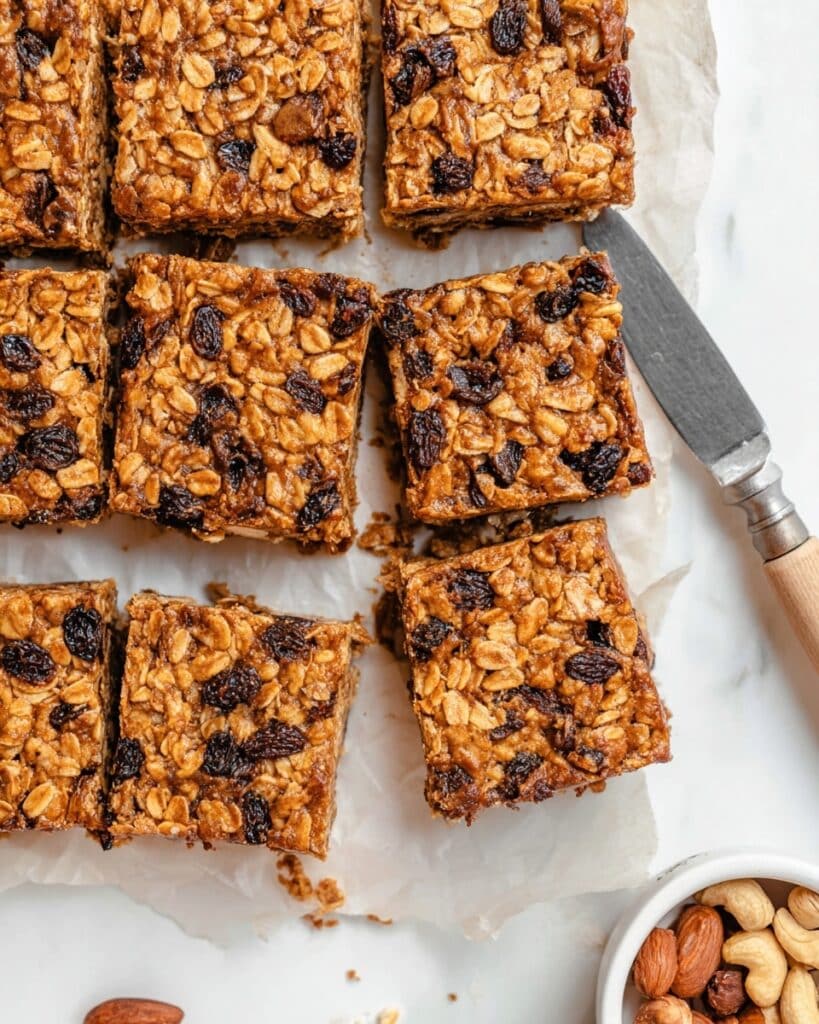 Banana Oatmeal Bars Recipe