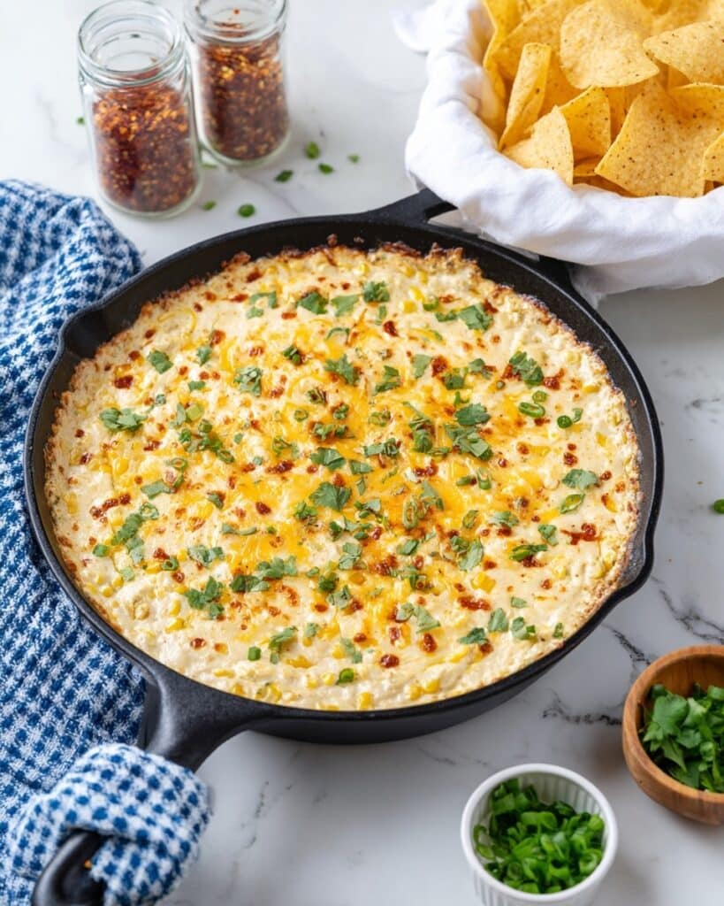 Baked Elote Dip Recipe