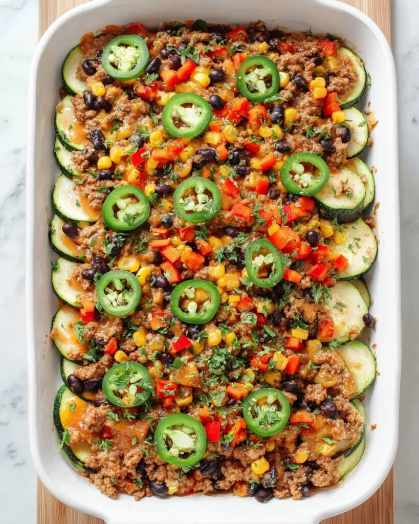 Zucchini Taco Boats Recipe