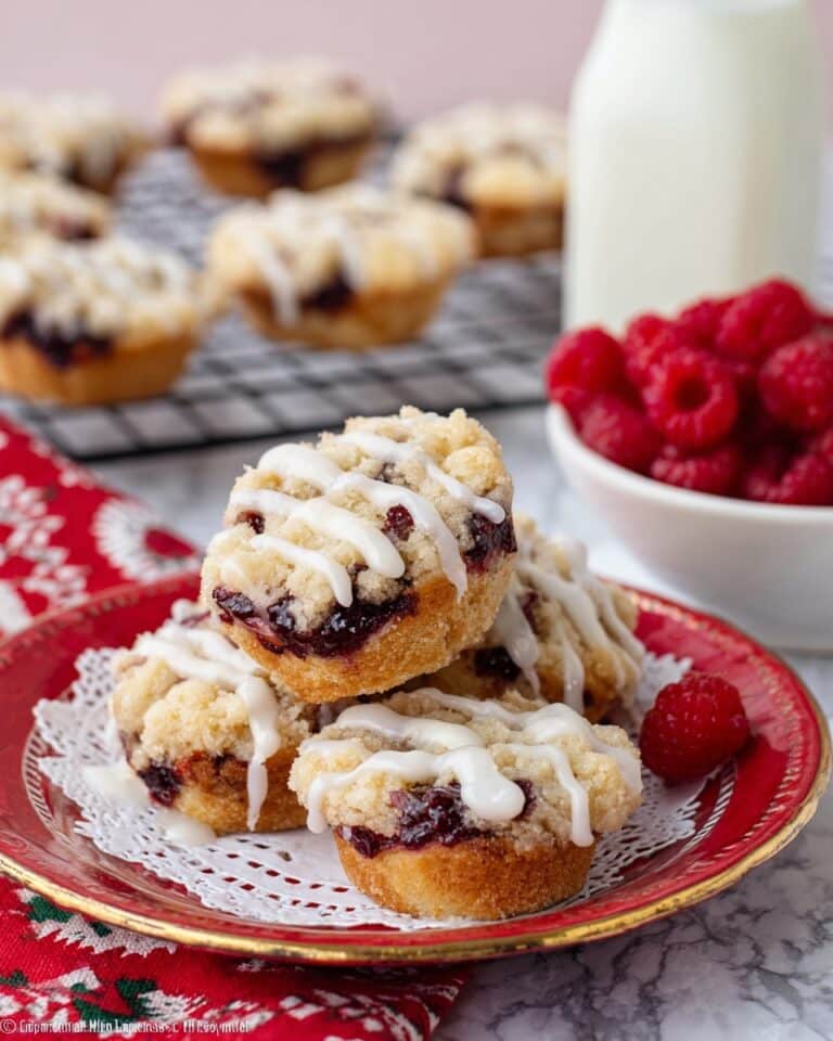 Raspberry Cookies with Vanilla and Almond Flavors Recipe