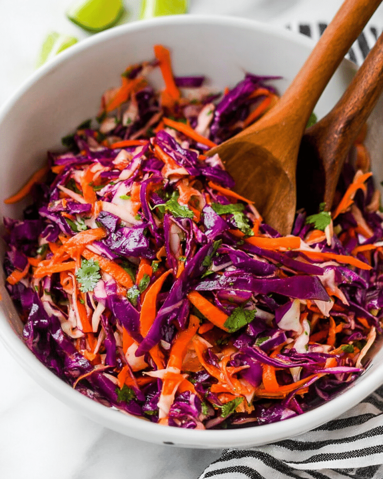 Red Cabbage Slaw Recipe