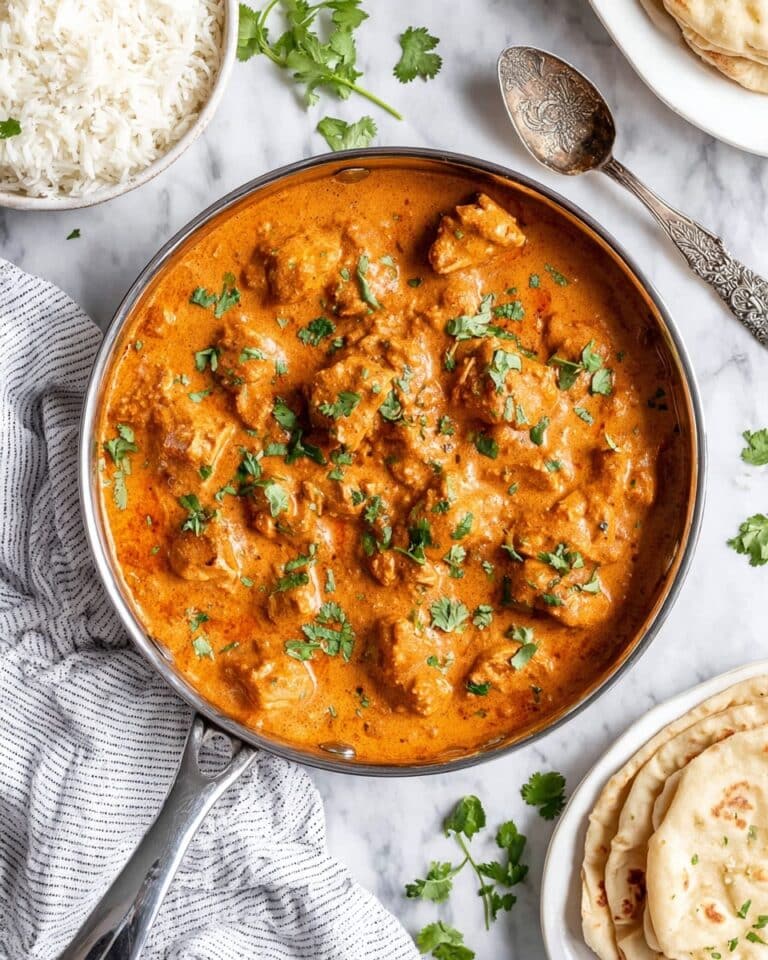 Creamy Chicken Tikka Masala with Spiced Tomato Sauce Recipe