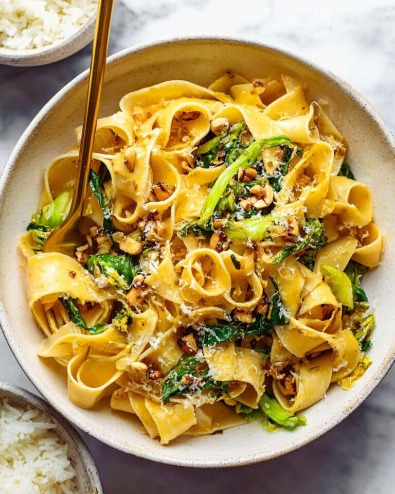 Brown Butter Brussels Sprouts Pasta Recipe