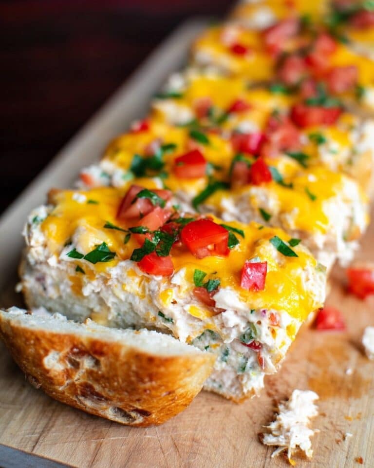 Stuffed Tuna Melt Bread Recipe