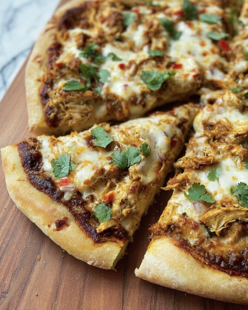 Chicken Enchilada Pizza Recipe