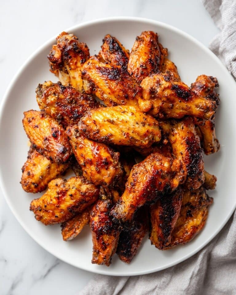 Grilled Lemon Pepper Chicken Wings Recipe