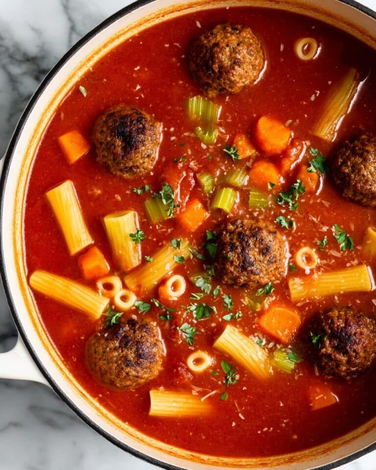Italian Meatball Soup Recipe