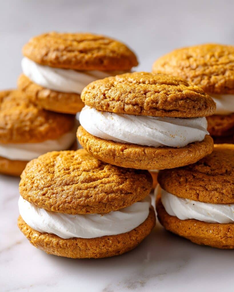 Pumpkin Whoopie Pie with Maple Cream Cheese Filling Recipe