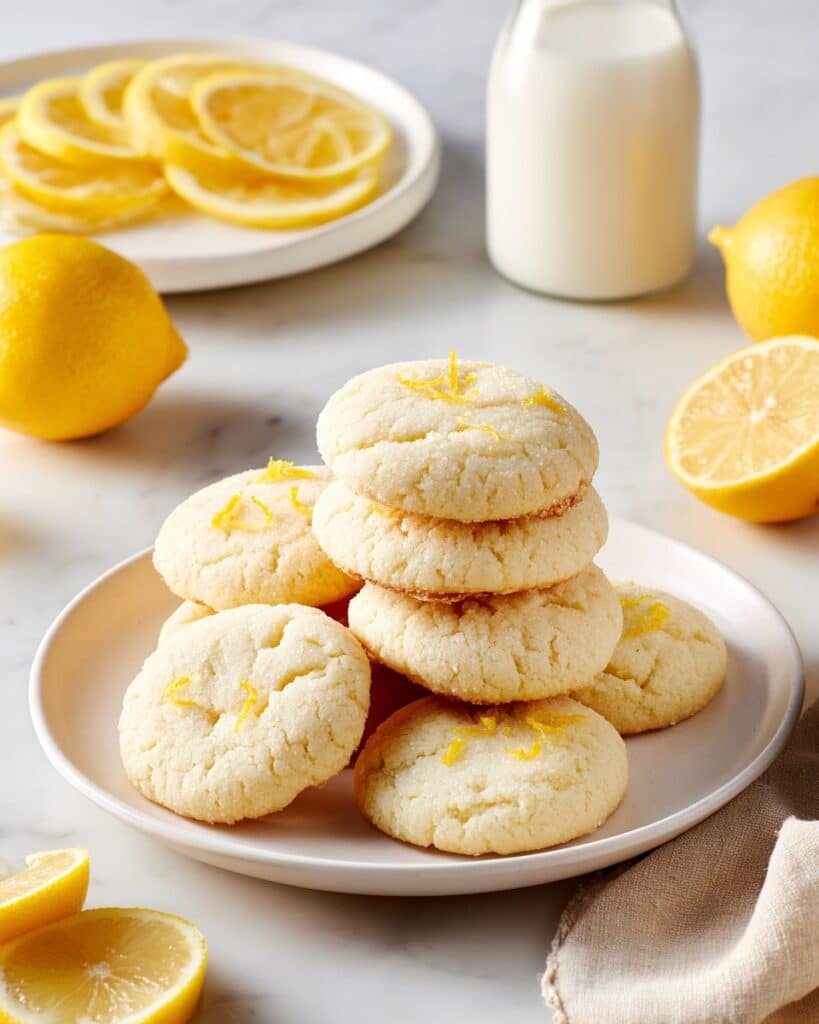 Lemon Sugar Cookies Recipe