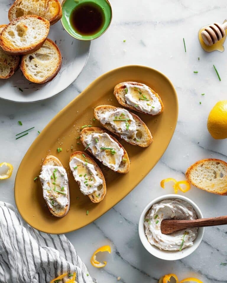 Hot Honey Smoked Salmon Crostini Recipe