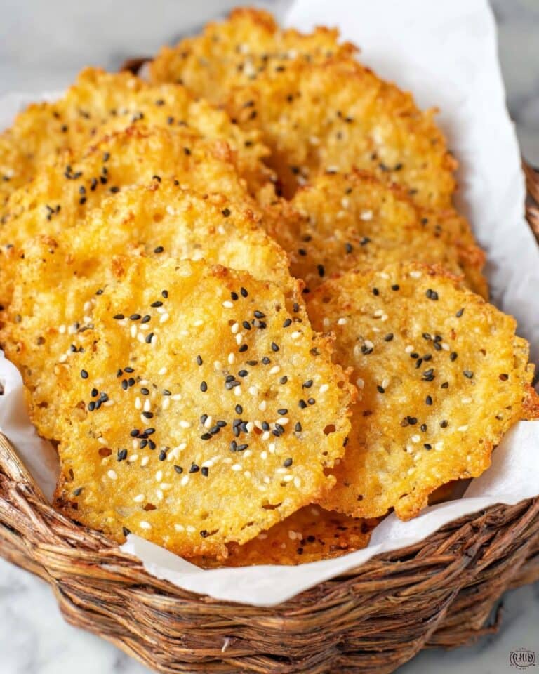 Keto Cheese Chips Recipe