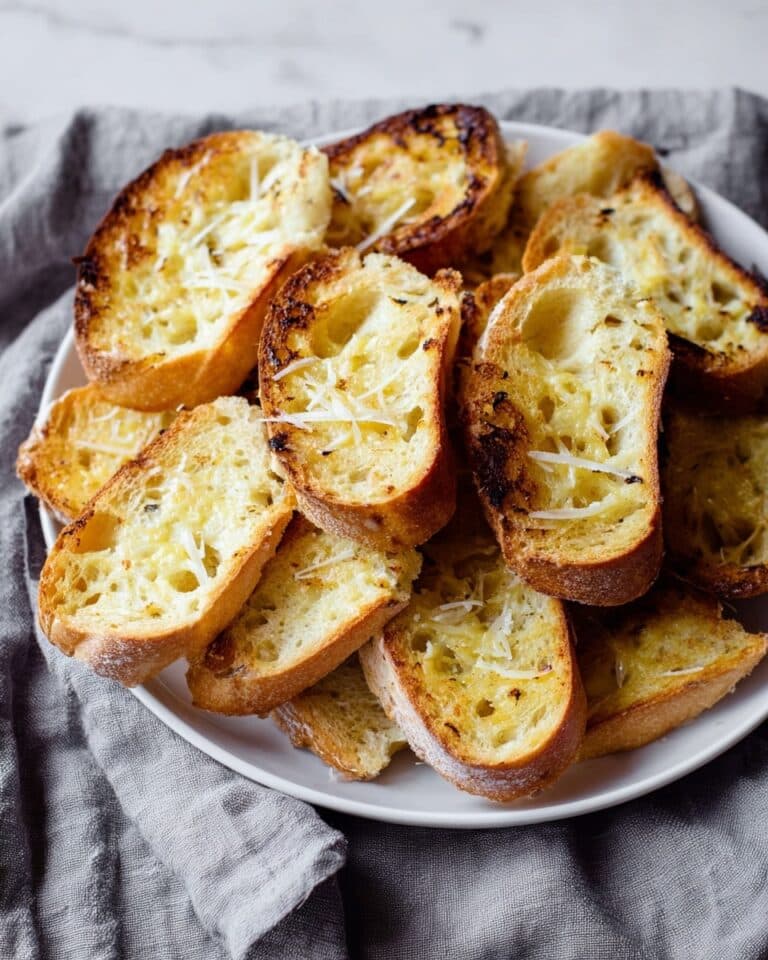 Homemade Garlic Toast in the Oven Recipe
