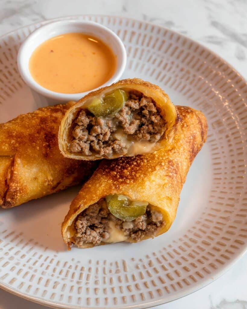 The Best Big Mac Egg Rolls Recipe