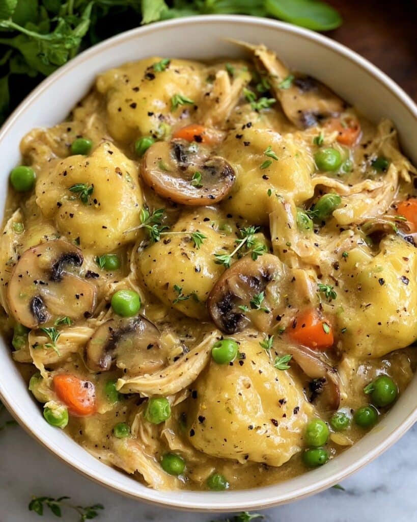 One Pot Gnocchi Chicken Pot Pie Recipe