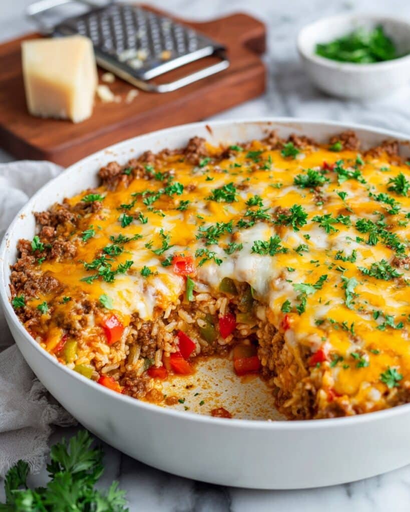 Stuffed Pepper Skillet (Easy Unstuffed Peppers) Recipe