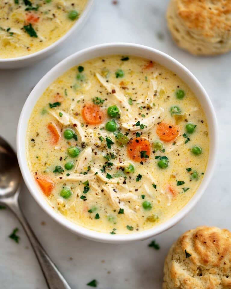 Chicken Pot Pie Soup Recipe