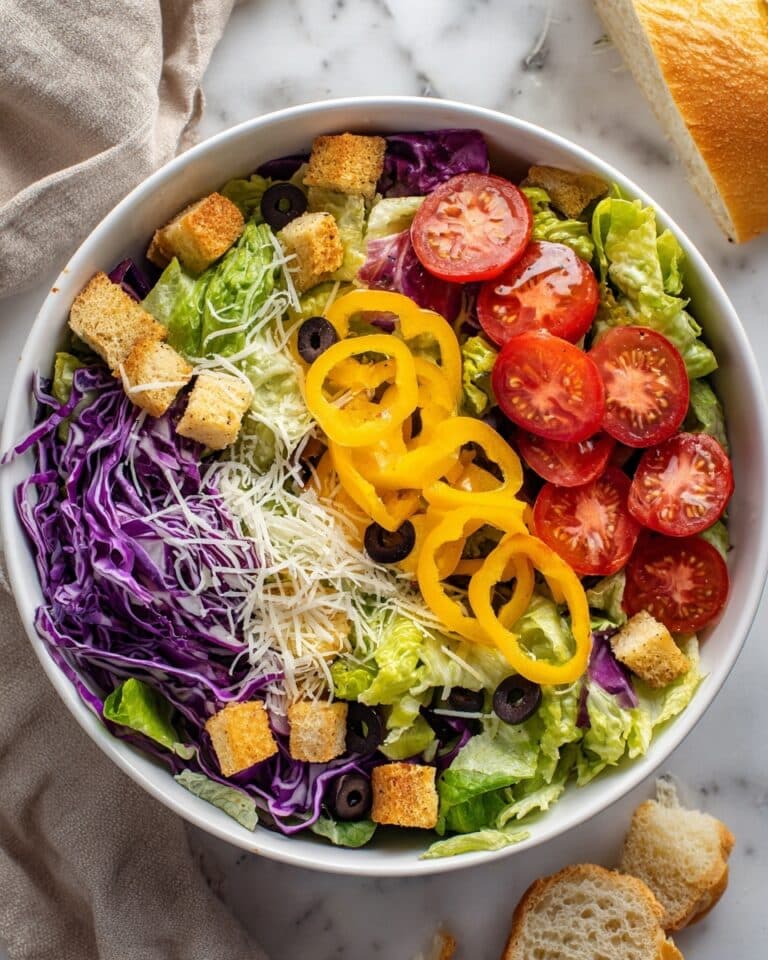 Copycat Olive Garden Salad Recipe