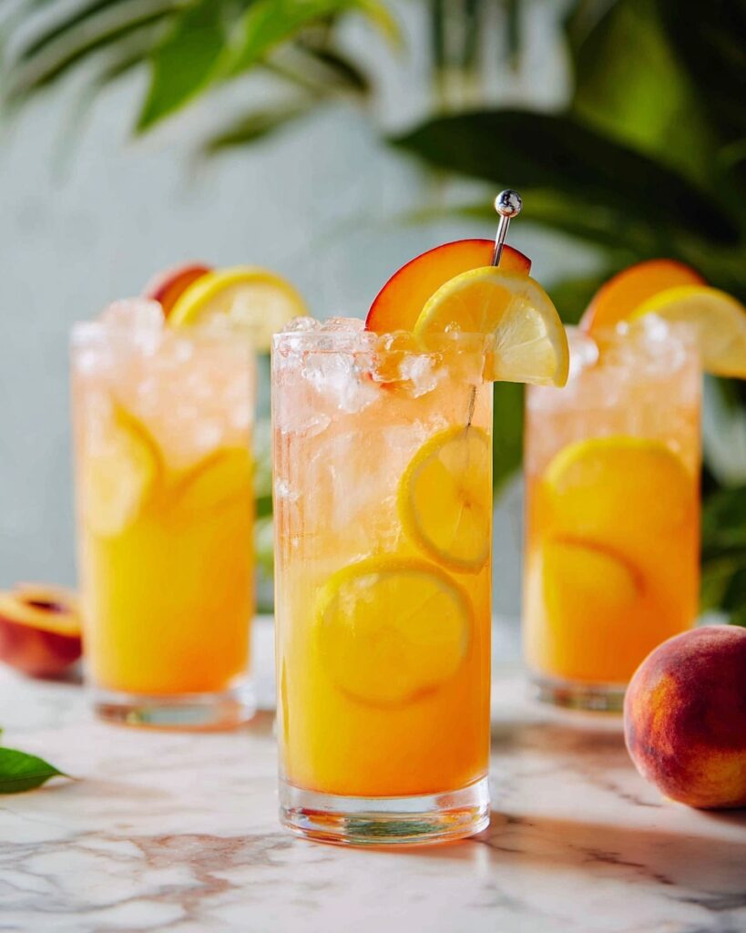 Easy Peach Lemonade Recipe