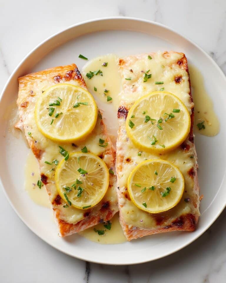 Baked Salmon with Lemon Garlic Aioli and Parmesan Recipe