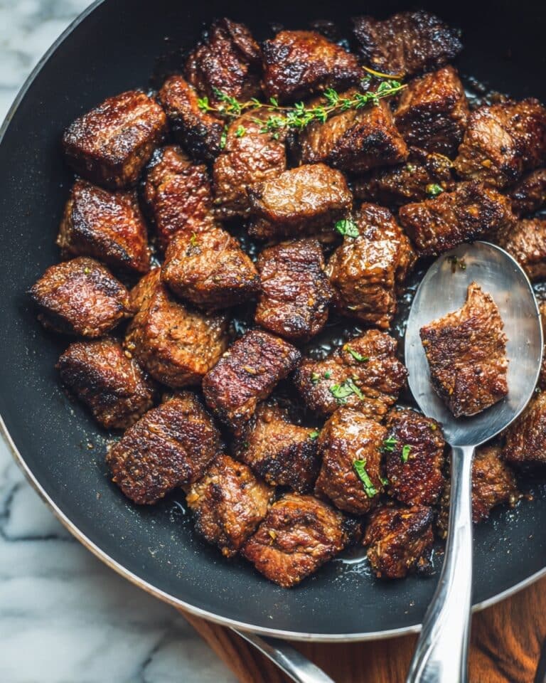 Cajun Garlic Butter Steak Bites Recipe