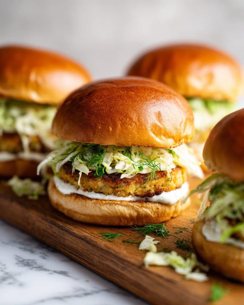 Chicken Teriyaki Burgers with Sesame Slaw Recipe