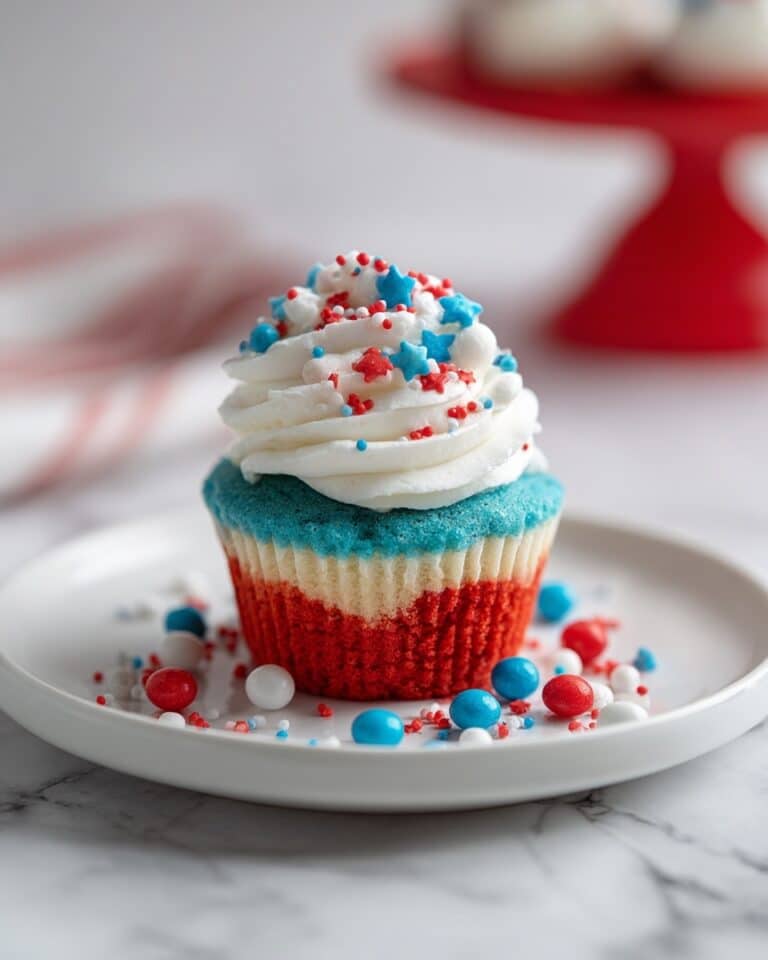 4th of July Mini Cheesecakes Recipe