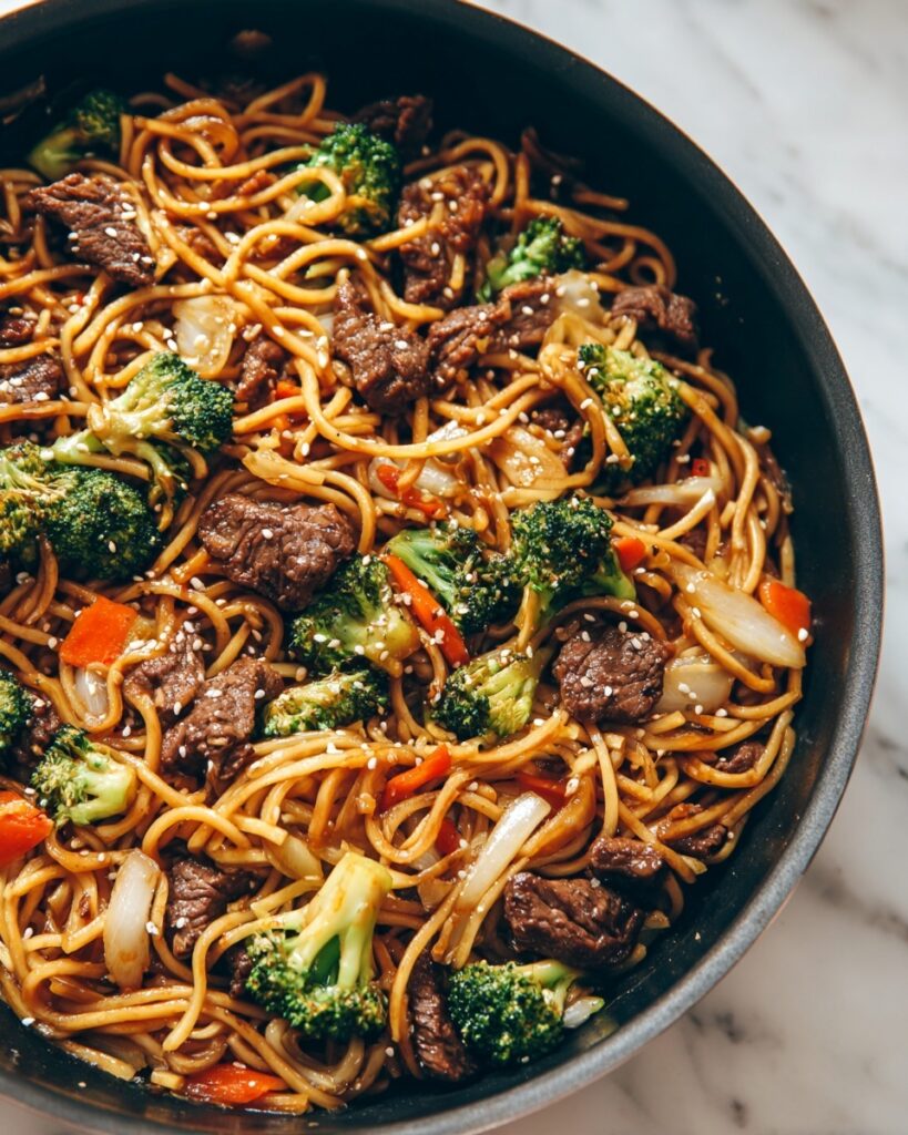 Beef Lo Mein Recipe