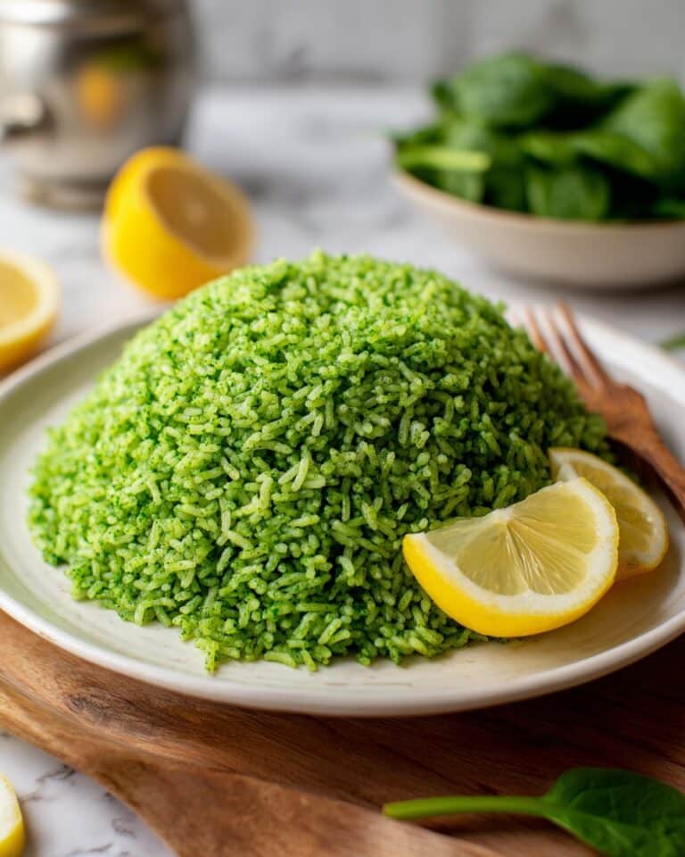 Instant Pot Spinach Rice (Palak Pulao) Recipe