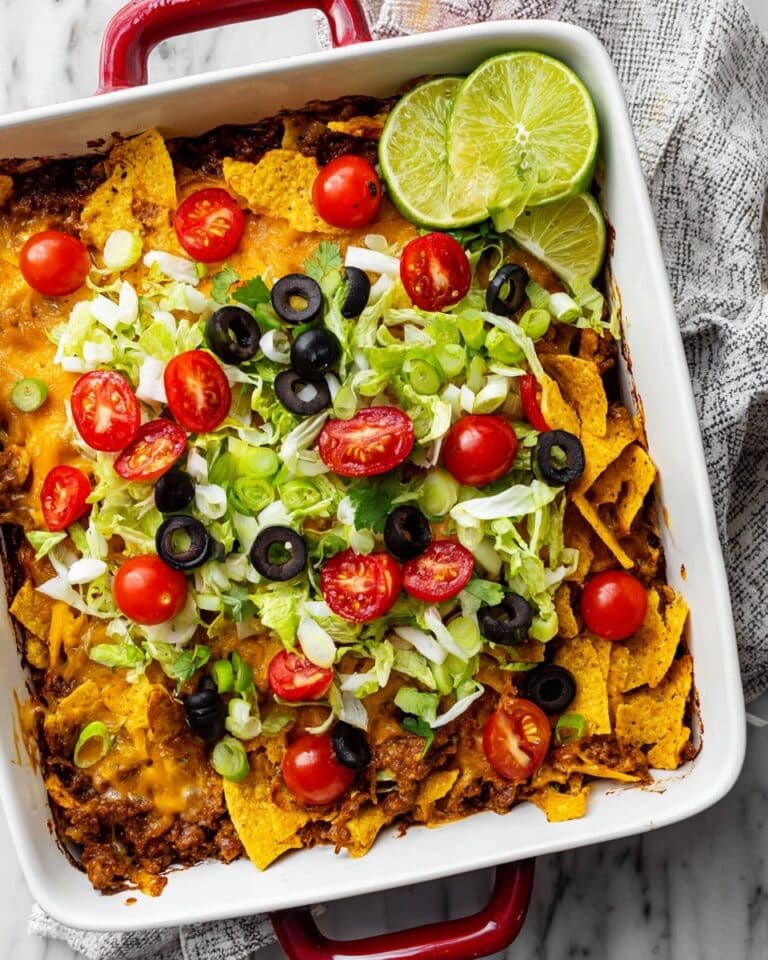 Walking Taco Casserole Recipe
