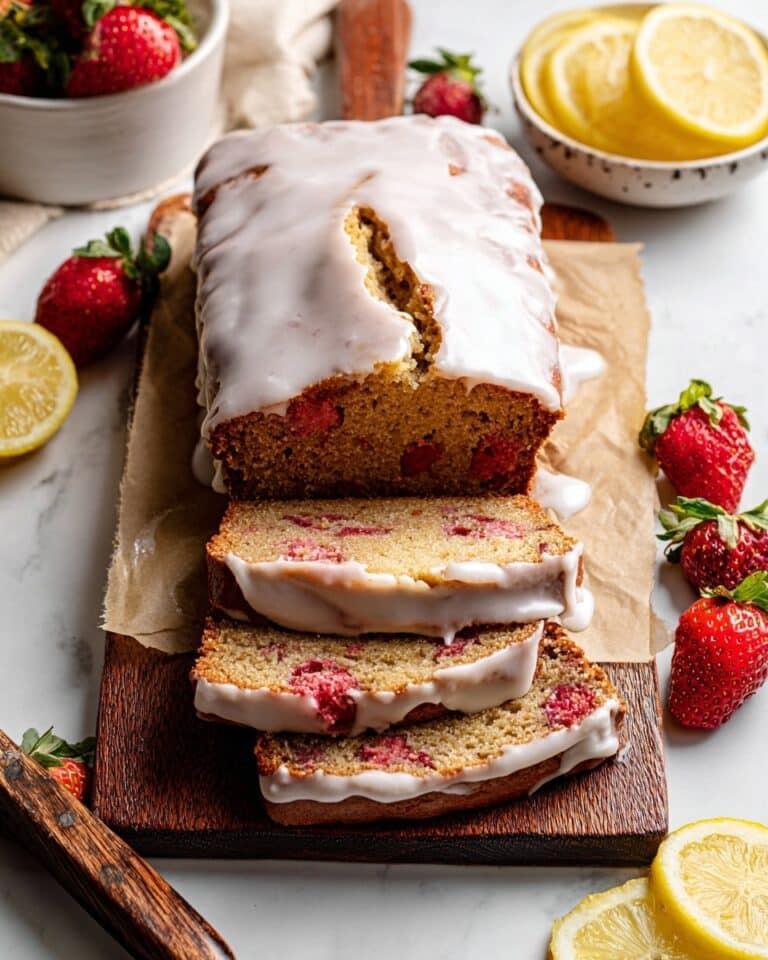 Strawberry Lemon Bread Recipe