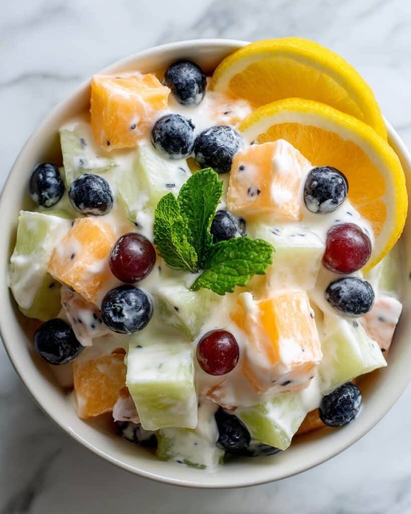Lemon Poppyseed Fruit Salad Dressing Recipe