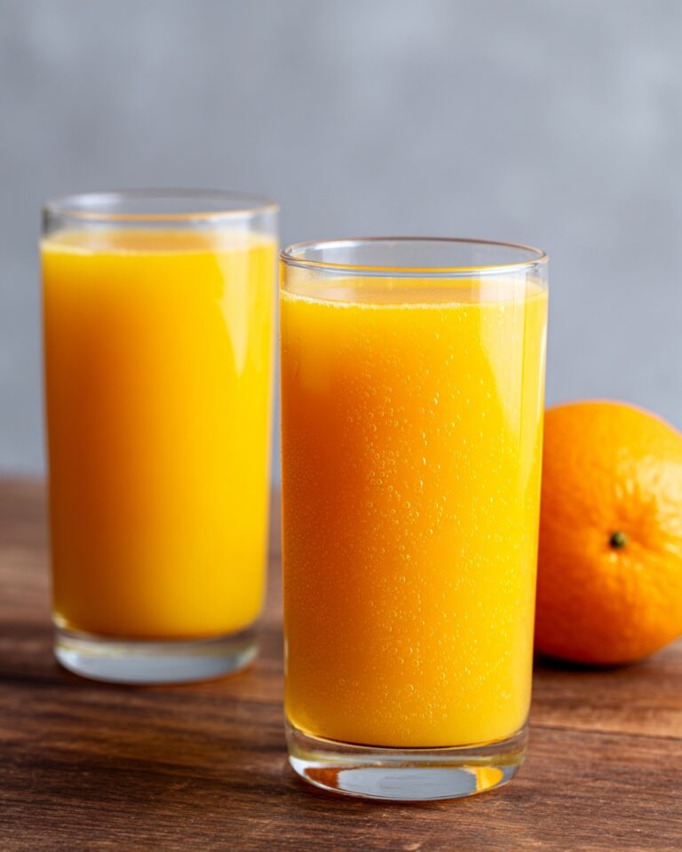 Mandarin Juice without a Juicer Recipe