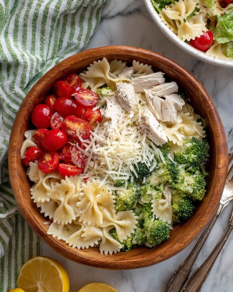 Chicken and Veggie Pasta Salad Recipe