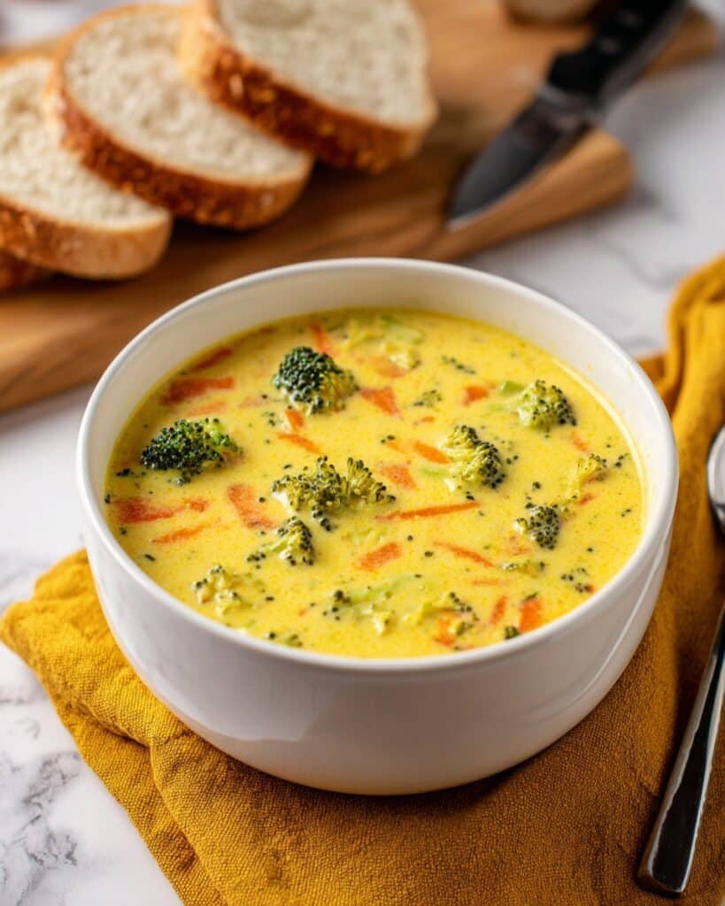 Broccoli Cheddar Soup Recipe
