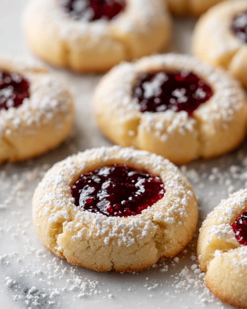 Raspberry Jam Thumbprint Cookies Recipe