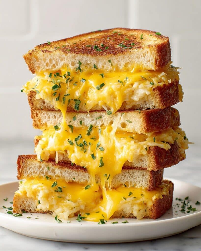 Sauerkraut Grilled Cheese with Dijon Recipe
